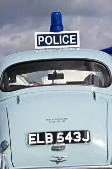 Images Dated 28th June 2011: Classic Morris Minor Police Car, N. Devon Show, N. Devon, UK
