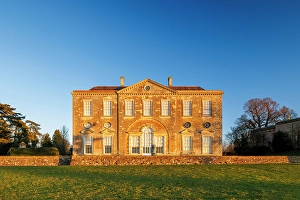 Country House Prints: Claydon House, near Middle Claydon, Buckinghamshire, England. UK