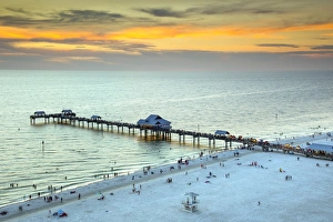 Clearwater Beach, Florida, Gulf Of Mexico, Pier 60, United States