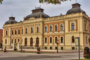 Serbia Prints: Clerical High School of Saint Arsenije, Sremski Karlovci, Vojvodina, Serbia