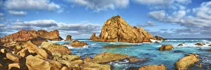 Cliff landscape at Sugarloaf Rock - Australia, Western Australia, Southwest