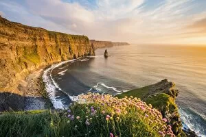 Images Dated 25th May 2017: Cliffs of Moher, County Clare, Munster province, Republic of Ireland, Europe