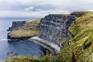 Images Dated 21st March 2022: Cliffs of Moher, County Clare, Munster province, Republic of Ireland