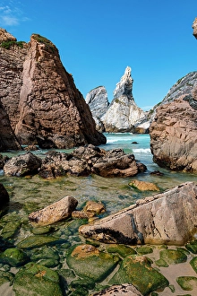 Reef Prints: Cliffs of Praia da Ursa, Cabo da Roca, Colares, Sintra, Portugal