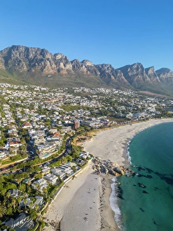 12 Apostles Prints: Clifton & The Twelve Apostles, Cape Town, Western Cape, South Africa