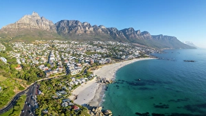 Cape Town Prints: Clifton & The Twelve Apostles, Cape Town, Western Cape, South Africa