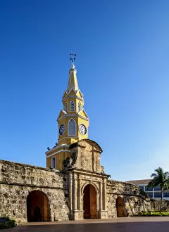 Clock Tower, Cartagena, Bolivar Department, Colombia