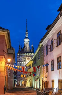 Images Dated 19th August 2019: The Clock Tower, dating back to the 14th century, defends the main gate to the citadel
