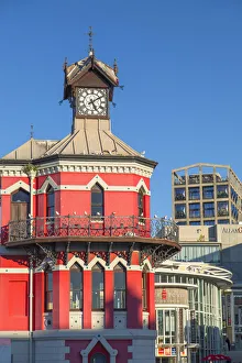 Clock Tower and The Silo Hotel, V+A Waterfront, Cape Town, Western Cape, South Africa