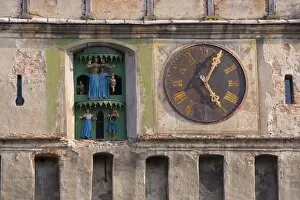 Images Dated 2nd October 2006: Clock tower (Turnul cu Ceas), Sighisoara, Transylvania, Romania