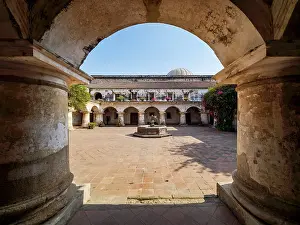 Fountains Prints: Cloister at the Church and Convent of Capuchinas