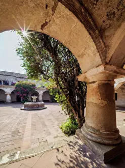 Fountains Prints: Cloister at the Church and Convent of Capuchinas