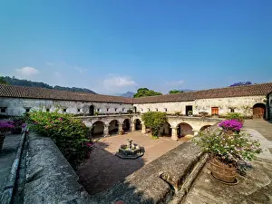 Convent Prints: Cloister at the Church and Convent of Capuchinas