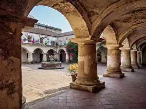 Convent Prints: Cloister at the Church and Convent of Capuchinas