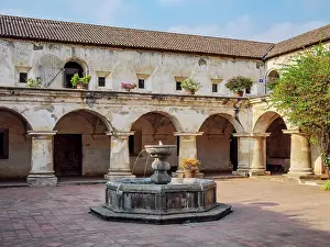 Fountains Prints: Cloister at the Church and Convent of Capuchinas