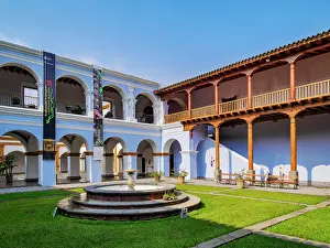Fountains Prints: Cloister at the Convent of the Compania de Jesus