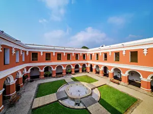 Fountains Prints: Cloister at the Convent of the Compania de Jesus