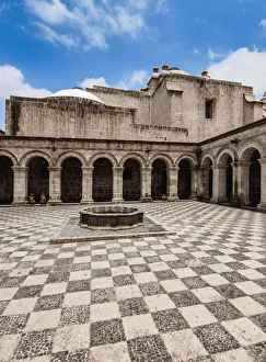 Cloister of the La Compania Church, Arequipa, Peru