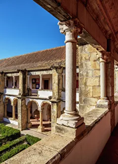 Images Dated 7th March 2019: Cloister of Monastery of Nossa Senhora da Assuncao, Faro, Algarve, Portugal