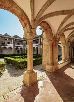 Images Dated 7th March 2019: Cloister of Monastery of Nossa Senhora da Assuncao, Faro, Algarve, Portugal