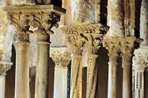 Cloister of Monreale Cathedral, Monreale, Sicily, Italy