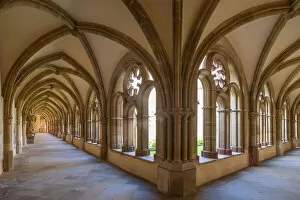 Cloister of St. Peter and Liebfrauen church at Treves, Mosel valley, Rhineland-Palatinate, Germany