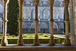 Images Dated 22nd May 2012: Cloisters of the Batalha monastery, a UNESCO World Heritage Site. Portugal
