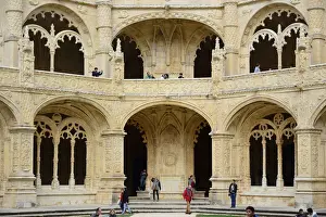 Belem Prints: The Cloisters of the Jeronimos Monastery (Mosteiro dos Jeronimos), a UNESCO World