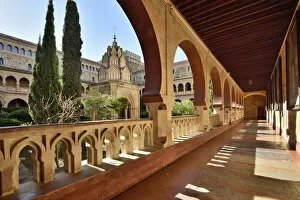 Images Dated 26th April 2019: Cloisters of the Real Monasterio de Nuestra Senora de Guadalupe (Royal Monastery of