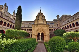 Images Dated 26th April 2019: Cloisters of the Real Monasterio de Nuestra Senora de Guadalupe (Royal Monastery of