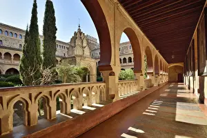 Religious Site Prints: Cloisters of the Real Monasterio de Nuestra Senora de Guadalupe (Royal Monastery of