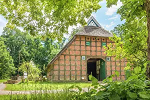 Half Timbered Prints: Cloppenburg Museum Village: Hof Hoffmann from Goldenstedt (Vechta district)
