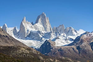 Images Dated 26th November 2019: Close-up of Fitz Roy mountain, Los Glaciares National Park, El Chalten