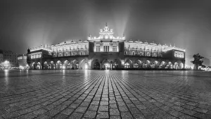 Krakow Prints: Cloth Hall, Krakow, Poland