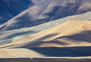 North Asia Prints: Cloud shadows on mountains, Western Mongolia, Asia