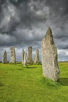 Prayer Gallery: Cloudscape Over Callanish Standing Stones, Isle of Lewis, Outer Hebrides, Scotland