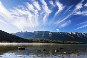 Cirrus Prints: Cloudscape over Lake Rotoiti, New Zealand