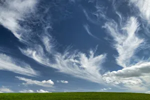 Cirrus Prints: Cloudscape, Peak District National Park, Derbyshire, England