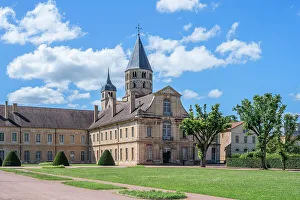 Cluny abbey, Cluny, Maconnais, Saone-et-Loire, Bourgogne-Franche-Comte, Burgundy, France