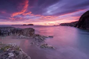 Coastal Landscape Prints: Coast of Ballintoy, Causeway coastel route