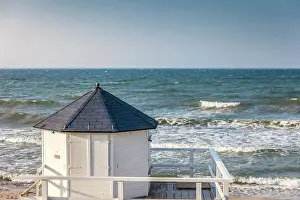 Windy Prints: Coast and beach hut in Kuehlungsborn