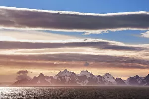 Antarctica Gallery: Coast impression at Drygalski Fjord - South Georgia, Drygalski Fjord