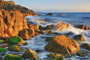 Porth Nanven Prints: Coast landscape at Porth Nanven - United Kingdom, England, Cornwall, Saint Just