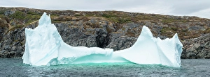 Floating Prints: Coastal iceberg, near St. Anthony, Newfoundland and Labrador NL, Canada