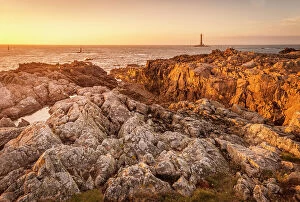 Images Dated 3rd November 2022: Coastal landscape at Cap de la Hague, La Hague, Manche, Normandy, France