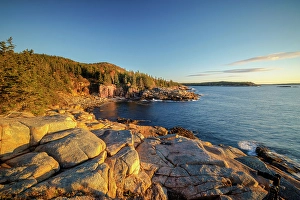 Bar Harbor Prints: Coastal scene on Mount Desert Island