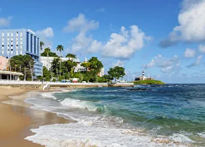 Coastal View, Barra Neighbourhood, Salvador, State of Bahia, Brazil