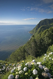 Coastline at Miradouro de Sossego viewpoint