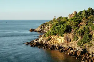Sicilia Prints: Coastline near Aspra, Sicily, Italy