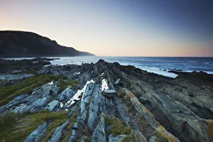 Images Dated 24th November 2010: Coastline of Tsitsikamma National Park at dawn, Storms River, Eastern Cape, South Africa